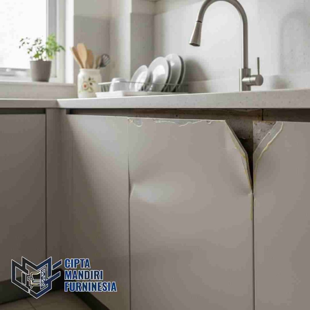 Kenapa HPL Kitchen Set Menggelembung? Ini Solusinya!
