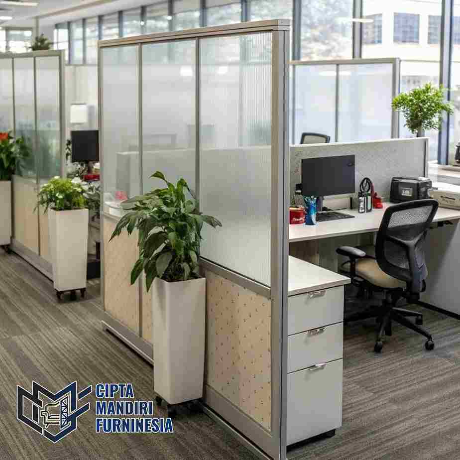 Jasa Partisi Ruangan Kantor Industrial Kaca & Besi di Tanjung Priok Jakarta