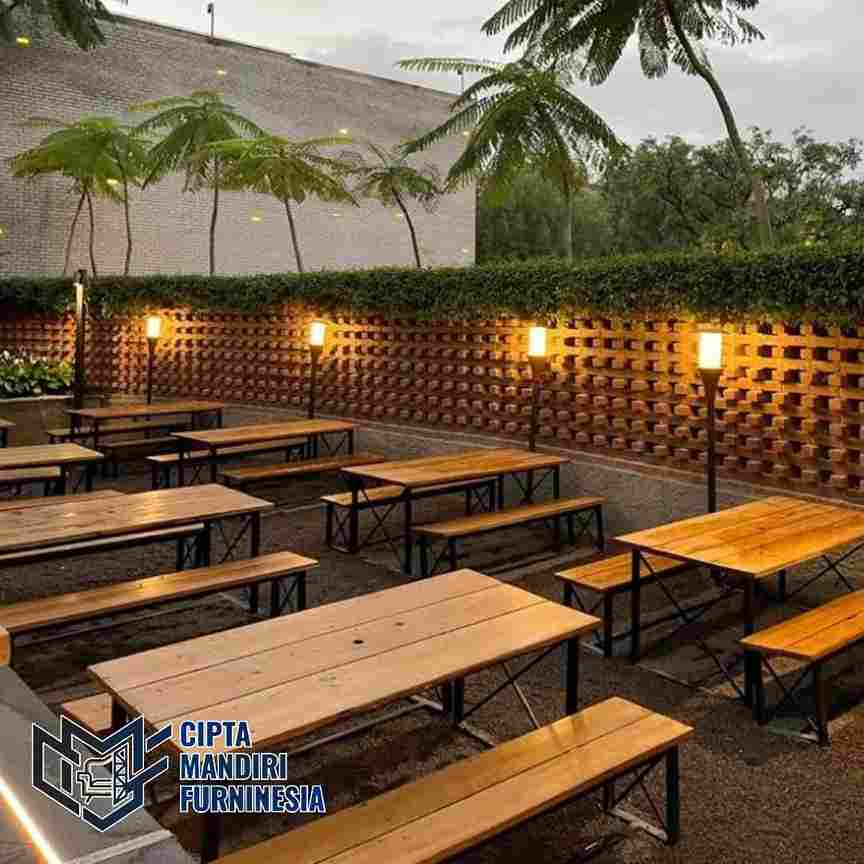 Sedia Paket Meja Kursi Cafe Industrial Murah Awet Terbaik di Bekasi Timur