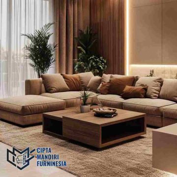 Spesialis Sofa Modular Apartemen Jakarta Pusat Custom