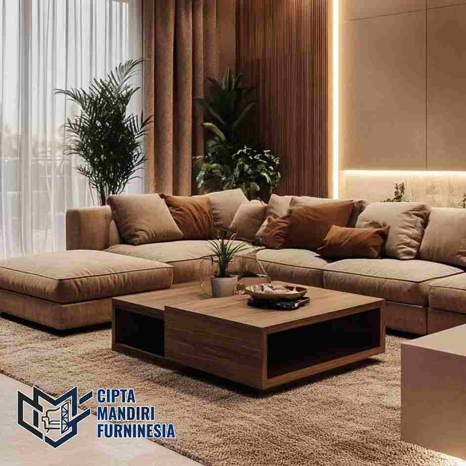 Spesialis Sofa Modular Apartemen Jakarta Pusat Custom