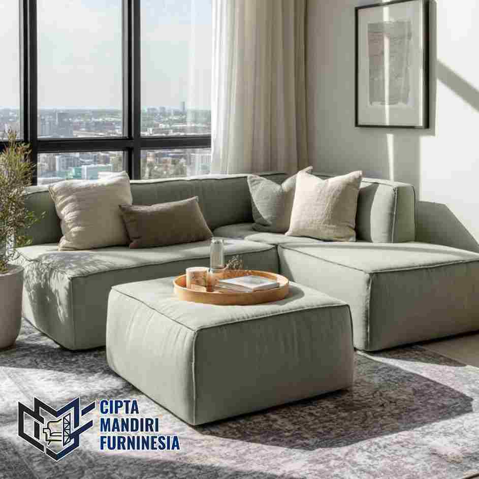 Spesialis Sofa Modular Apartemen Jakarta Pusat Custom