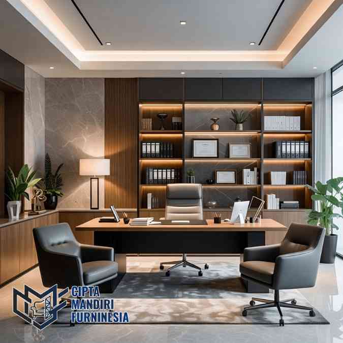 Jasa Renovasi Interior Kantor Notaris Mewah Cepat Selesai Area Bekasi