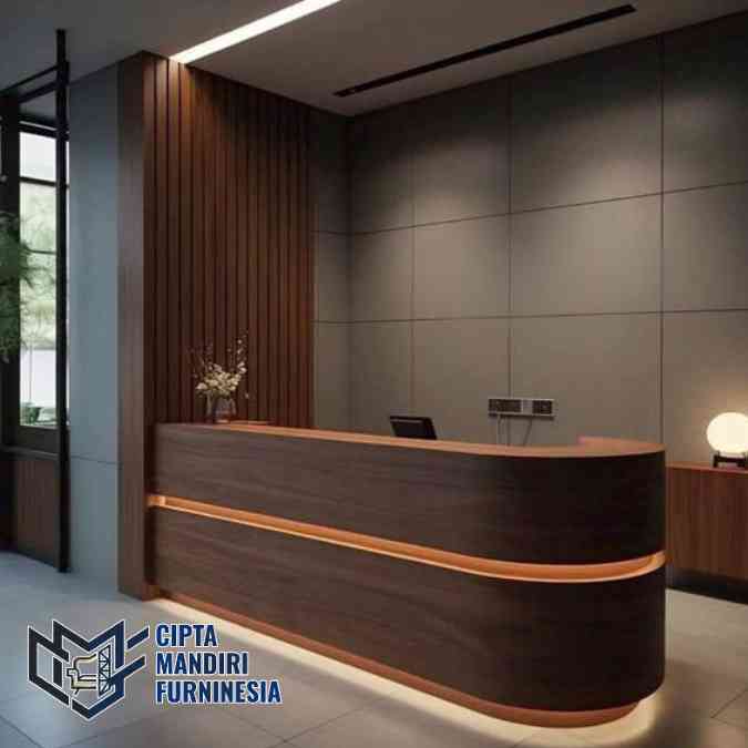 Jasa Meja Kasir Industrial Custom Minimalis Area Jabodetabek Elegan