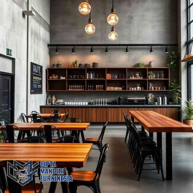 Tukang Renovasi Cafe Industrial Area Jabodetabek Pengerjaan Cepat