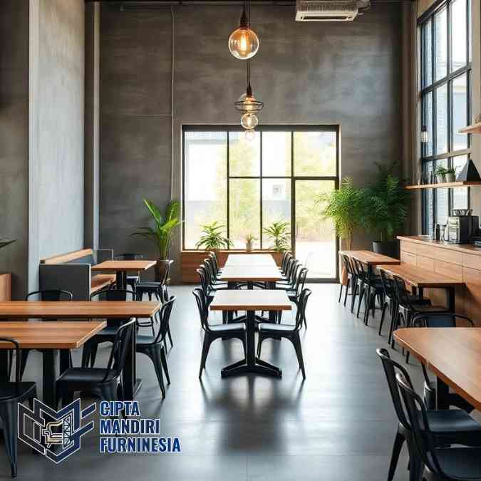 Tukang Renovasi Cafe Industrial Area Jabodetabek Pengerjaan Cepat