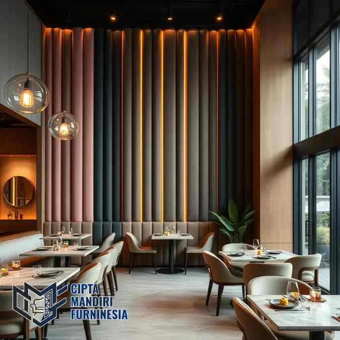 Penyedia Panel Akustik Kain Kafe & Restoran Solusi Anti Bising Bekasi Timur