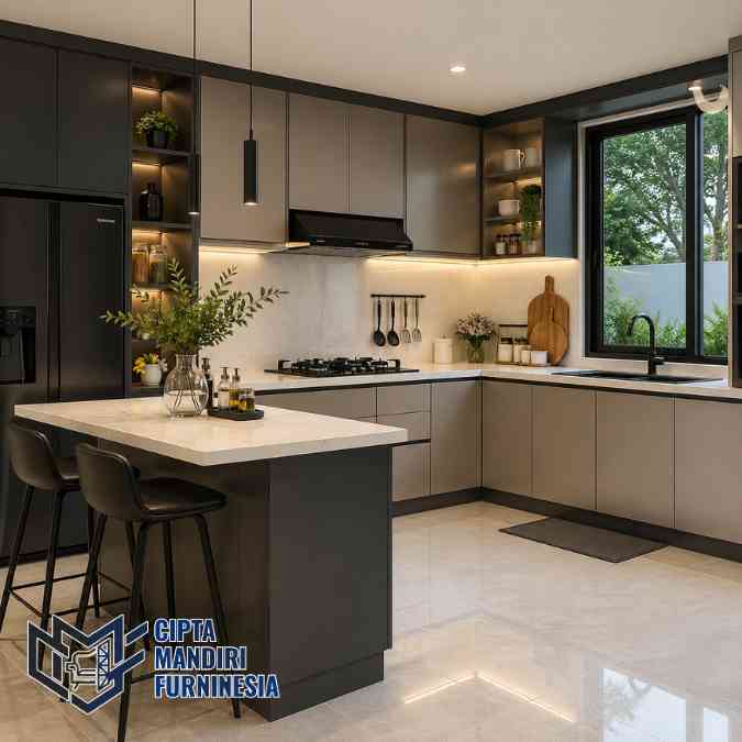 Kitchen Set Aluminium Bebas Rayap