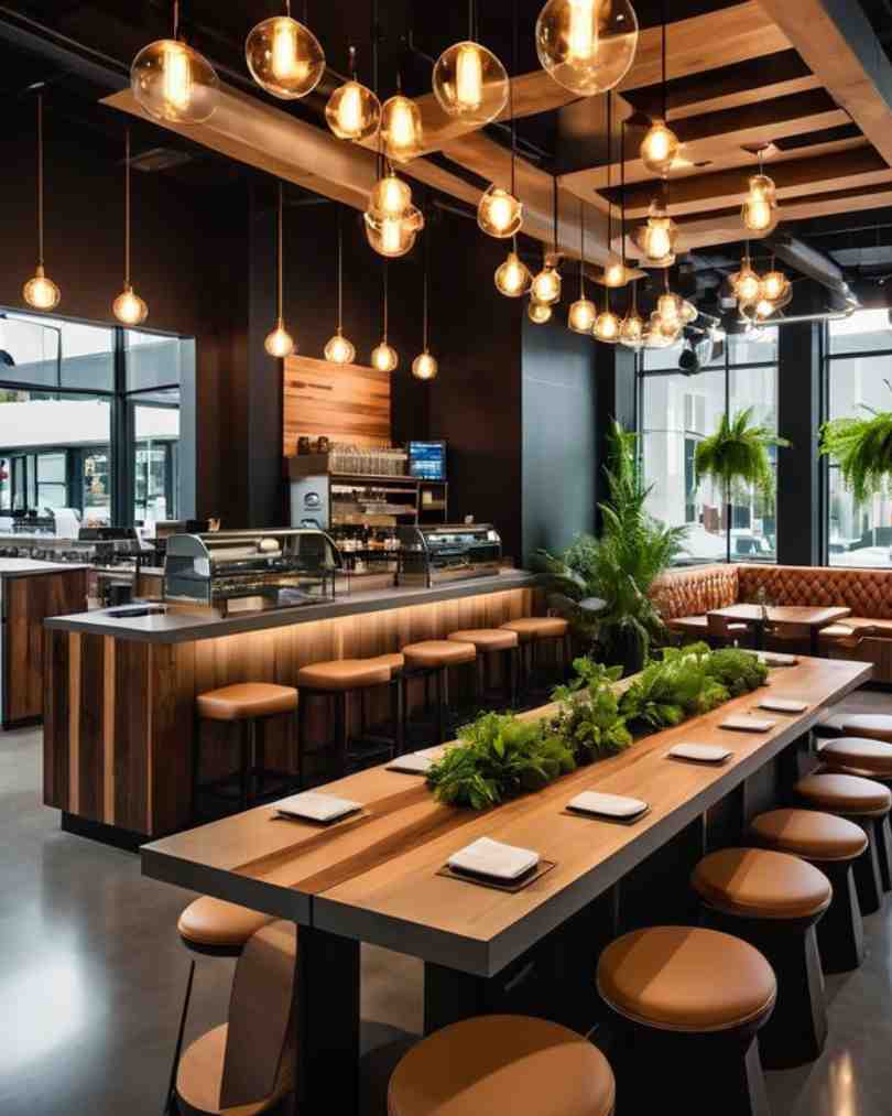 Interior Cafe Restoran