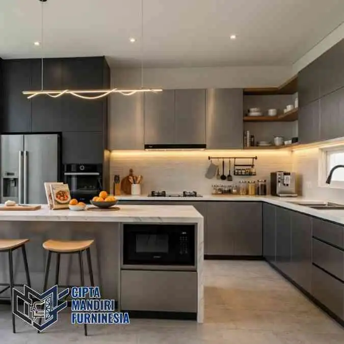Jasa Kitchen Set ACP Bogor Anti Rayap & Bebas Jamur Awet